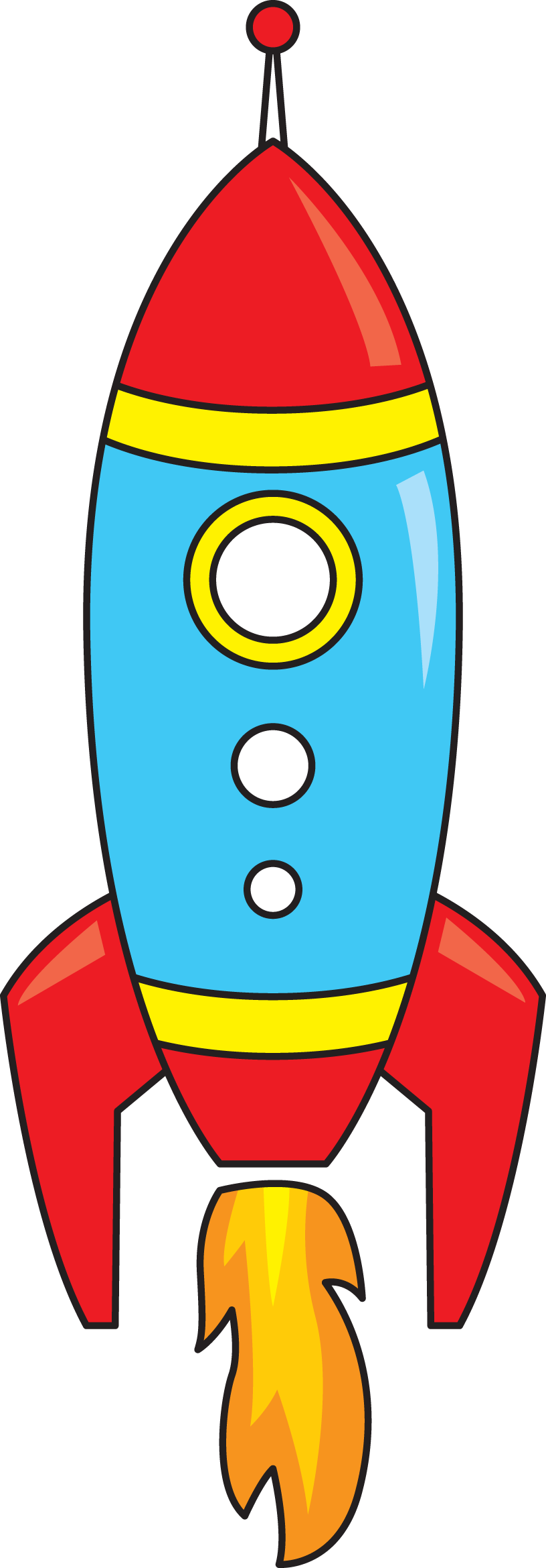 816x2338 Rocketship Clipart Rocket Ship
