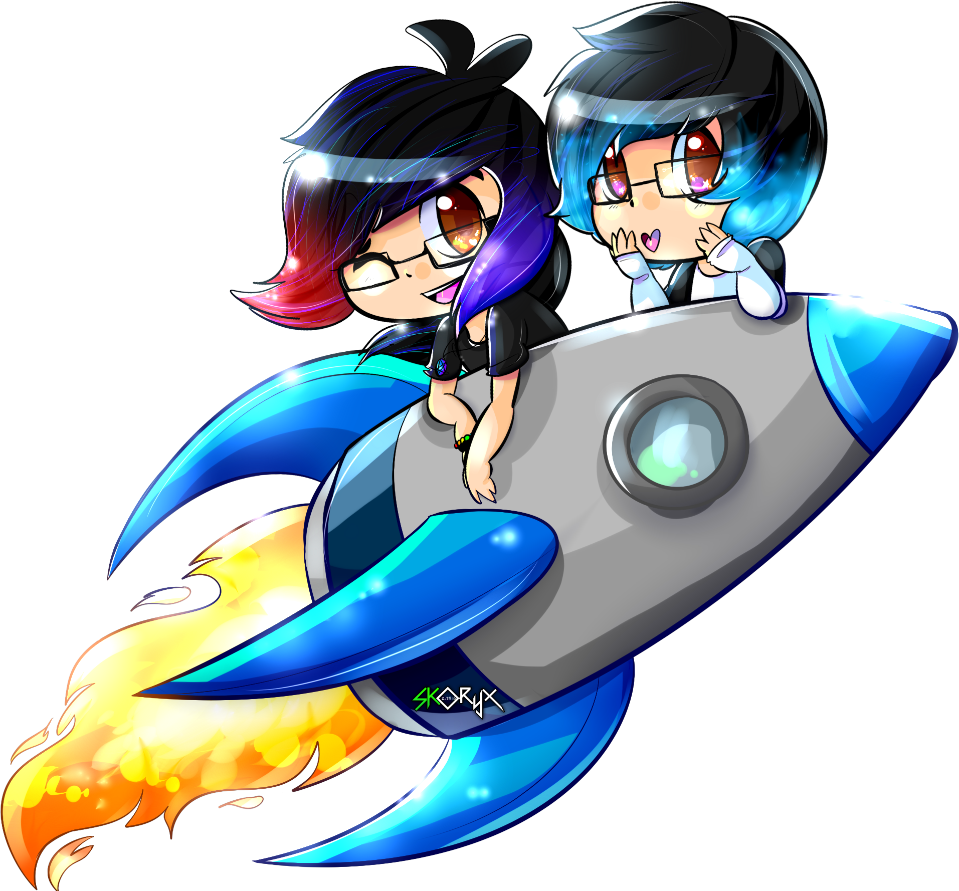1913x1778 We'Re Going A Trip In Our Favourite Rocket Ship By Skoryx
