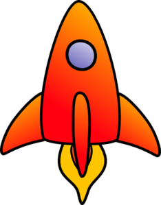 234x299 Vertical Rocket Clip Art