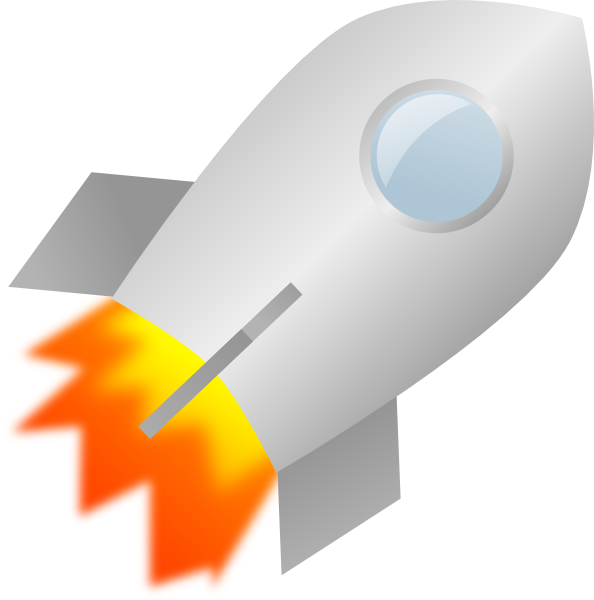594x600 Free Rocketship Clip Art