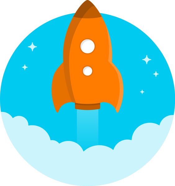 564x602 Clipart Rocket Ship