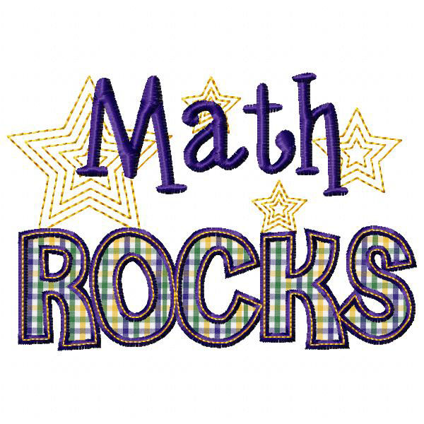 600x600 Math Rocks Clipart