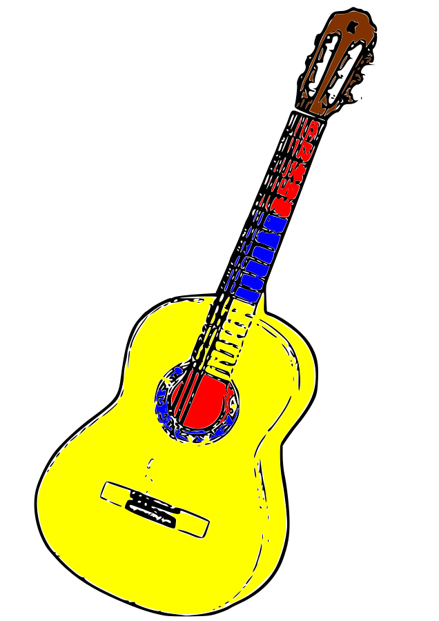 636x900 Free Guitar Clipart