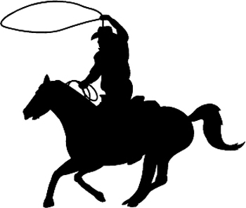 350x296 Rodeo And Cowboy Clipart