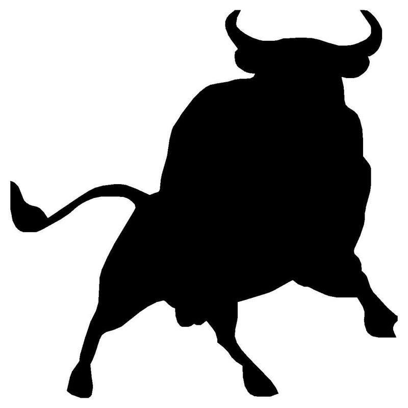 800x800 Bull Clipart Silhouette