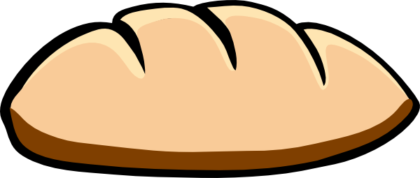 600x255 Bread Roll Clipart Sketch