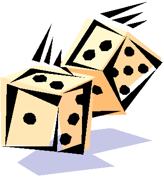 336x364 Rolling Dice Images Cliparts