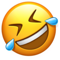 256x256 Rolling On The Floor Laughing Emoji U 1f923