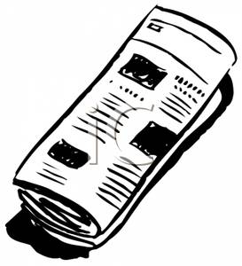 273x300 Newspaper Wallpaper Clipart