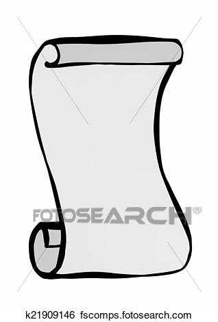 318x470 Rolled Up Paper Illustrations And Clipart. 1,039 Rolled Up Paper