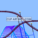 150x150 Royalty Free Animated Roller Coaster 120102 Animation