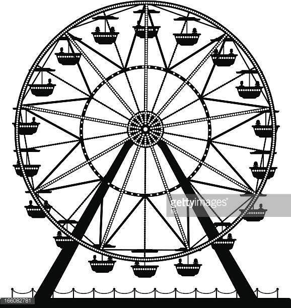 Roller Coaster Clipart Black And White | Free download on ClipArtMag