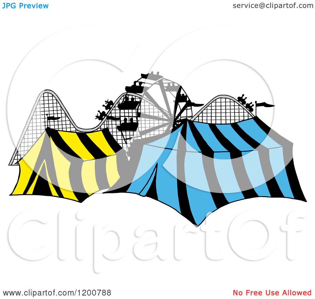 1080x1024 Cartoon Roller Coaster Clipart