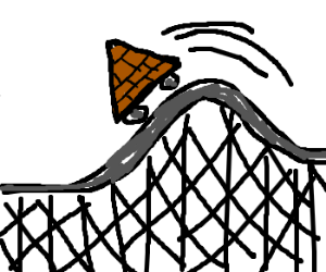 300x250 Egyptian Themed Roller Coaster