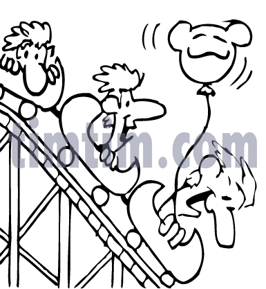 385x417 Free Drawing Of Rollercoaster From The Category Movies Amp Magic