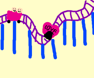 300x250 Roller Coaster Of Love