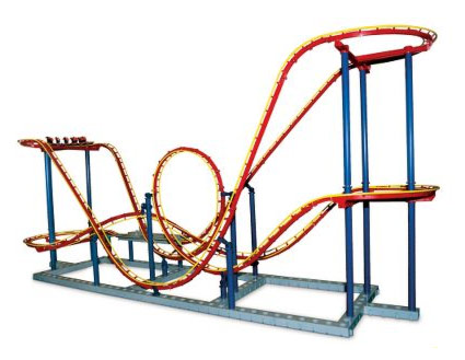 425x329 Roller Coaster Rolleraster Loop Clipart Clipartix
