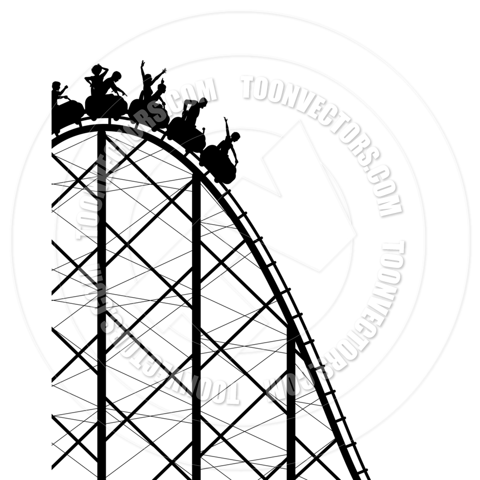 940x940 Roller Coaster Clipart