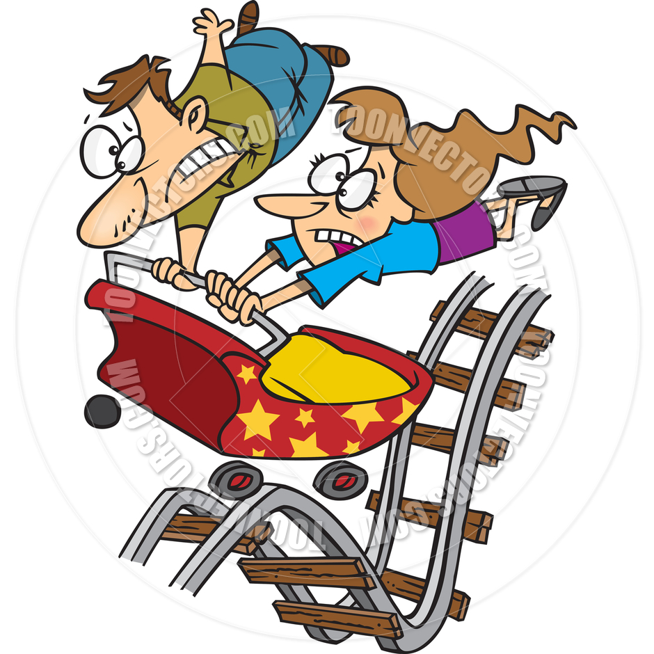940x940 Cartoon Roller Coaster Clipart