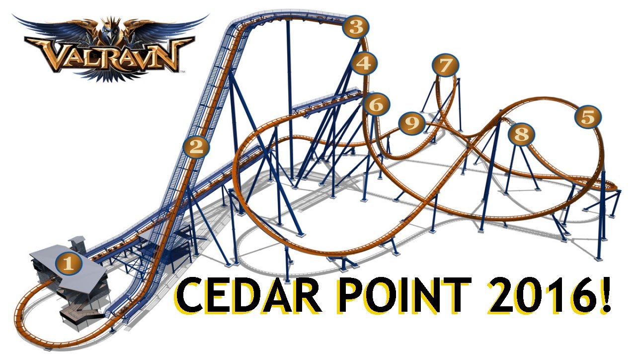 1280x720 Valravn Trains 360 Cedar Point Coming In 2016! Roller Coaster Bampm
