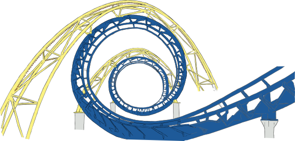 600x288 Roller Coaster Clipart Clip Art