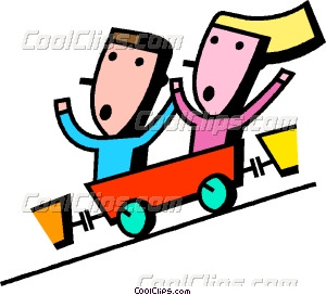 300x272 Roller Coasters Vector Clip Art