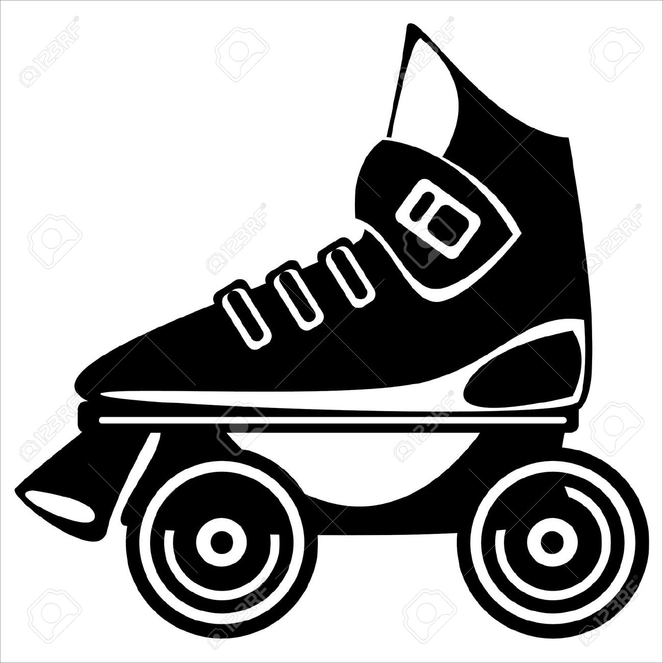 1300x1300 Wheel Clipart Roller Skate