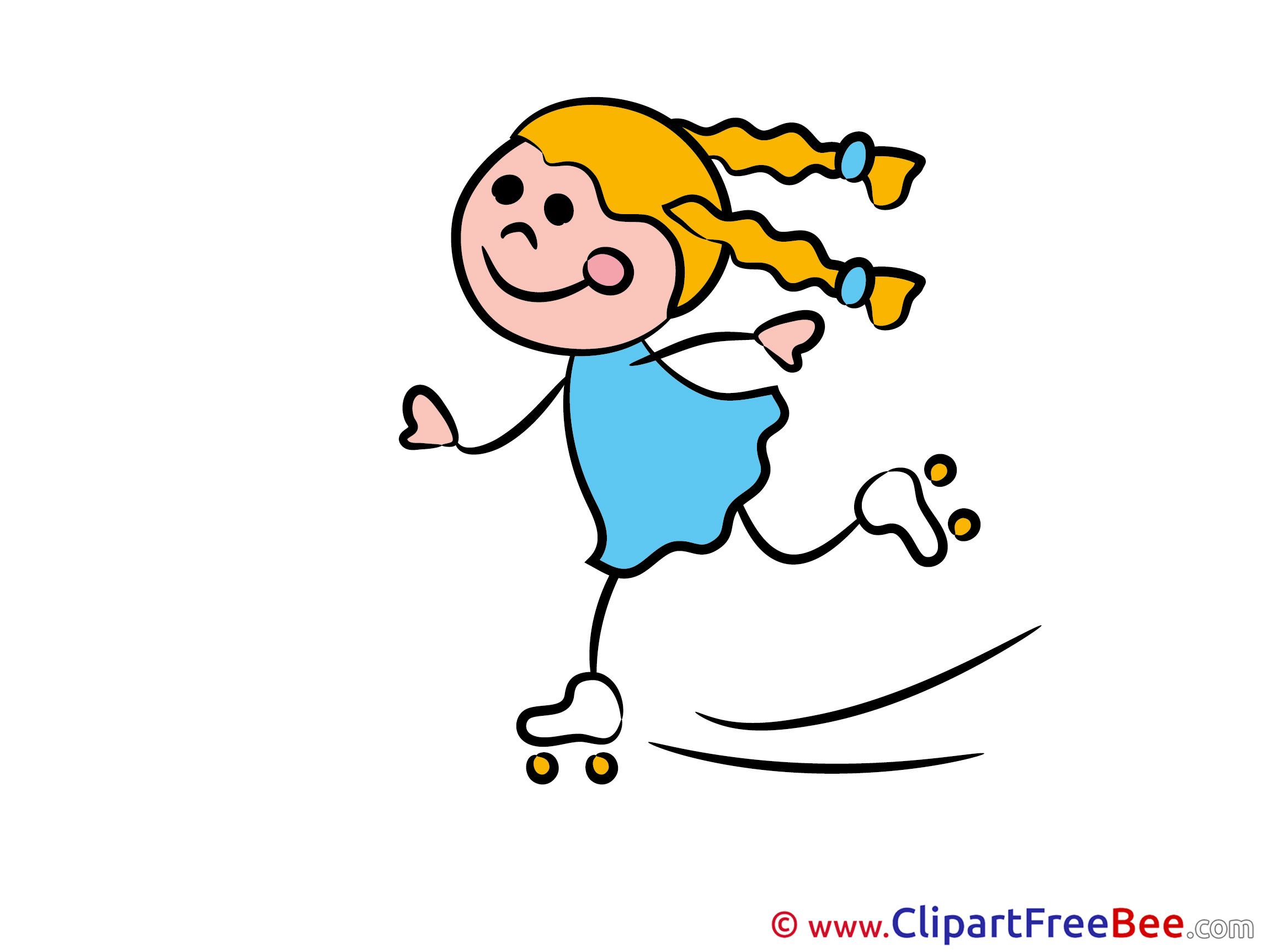 2300x1725 Roller Skates Little Girl Clip Art Download Kindergarten