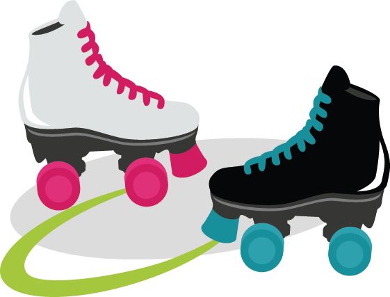 561x427 Shoe Clipart Roller Skating