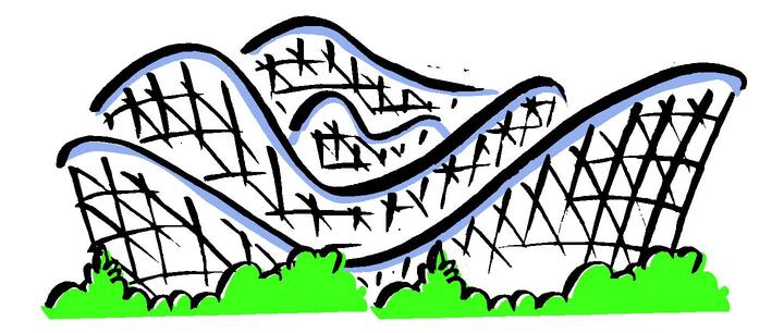 720x306 Roller Coaster Rolleraster Clip Art Tumundografico