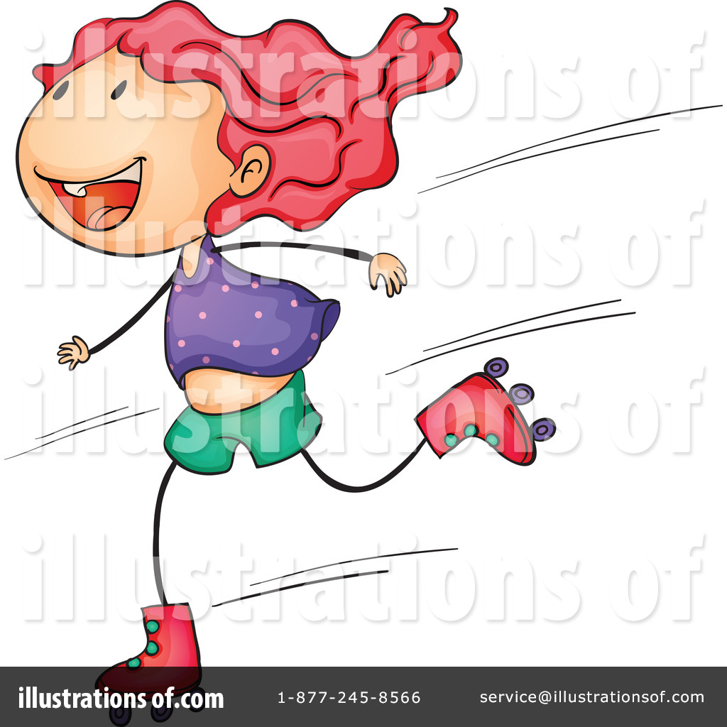 1024x1024 Roller Skating Clipart