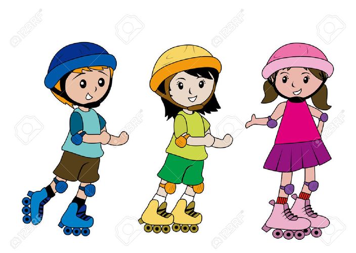 Rollerskating Clipart | Free download on ClipArtMag