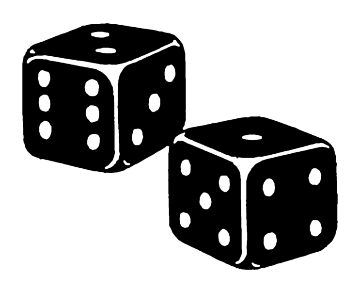 Rolling Dice Clipart Free download on ClipArtMag.