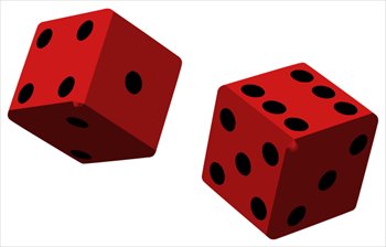 350x224 Free Dice Clipart