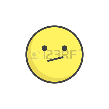 450x450 Smiling Red Face Emoticon With Horns Filled Outline Icon, Line