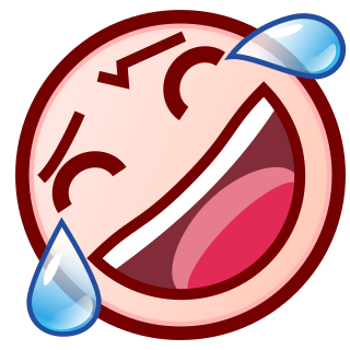 320x320 Rolling On The Floor Laughing(Wh) Emojidex