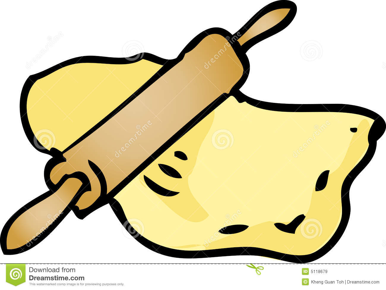 1300x978 Dough Rolling Pin And Clipart