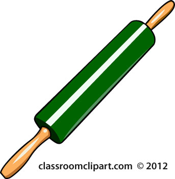 343x350 Rolling Pin Clipart