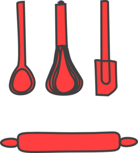 270x298 Bakery Red Clip Art