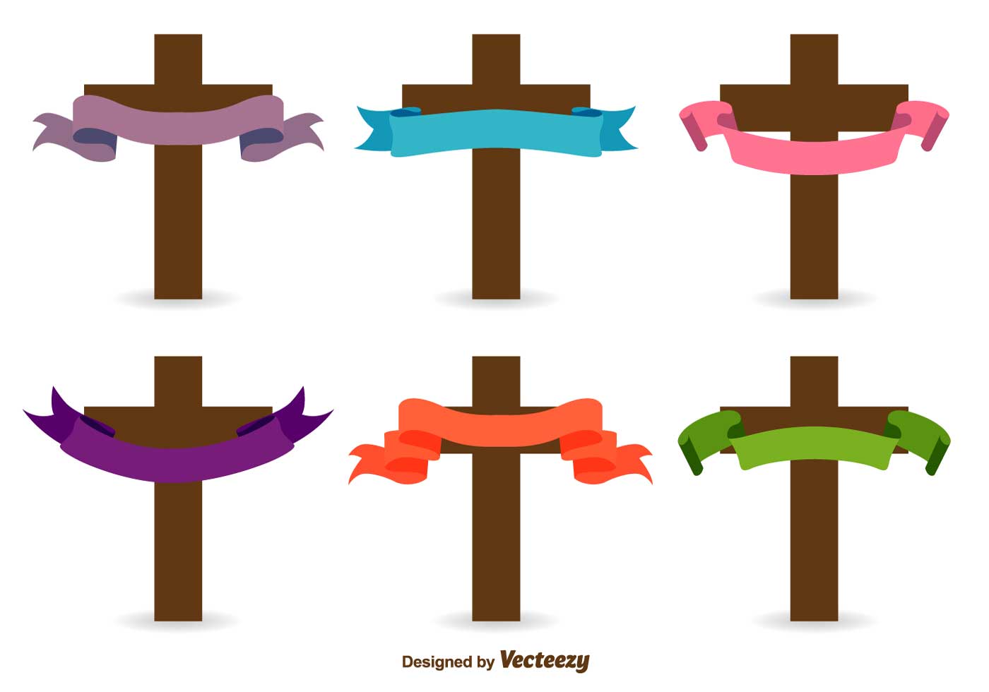 1400x980 Catholic Cross Free Vector Art