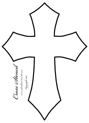 300x415 Cross Stencil Designs And Free Stencils