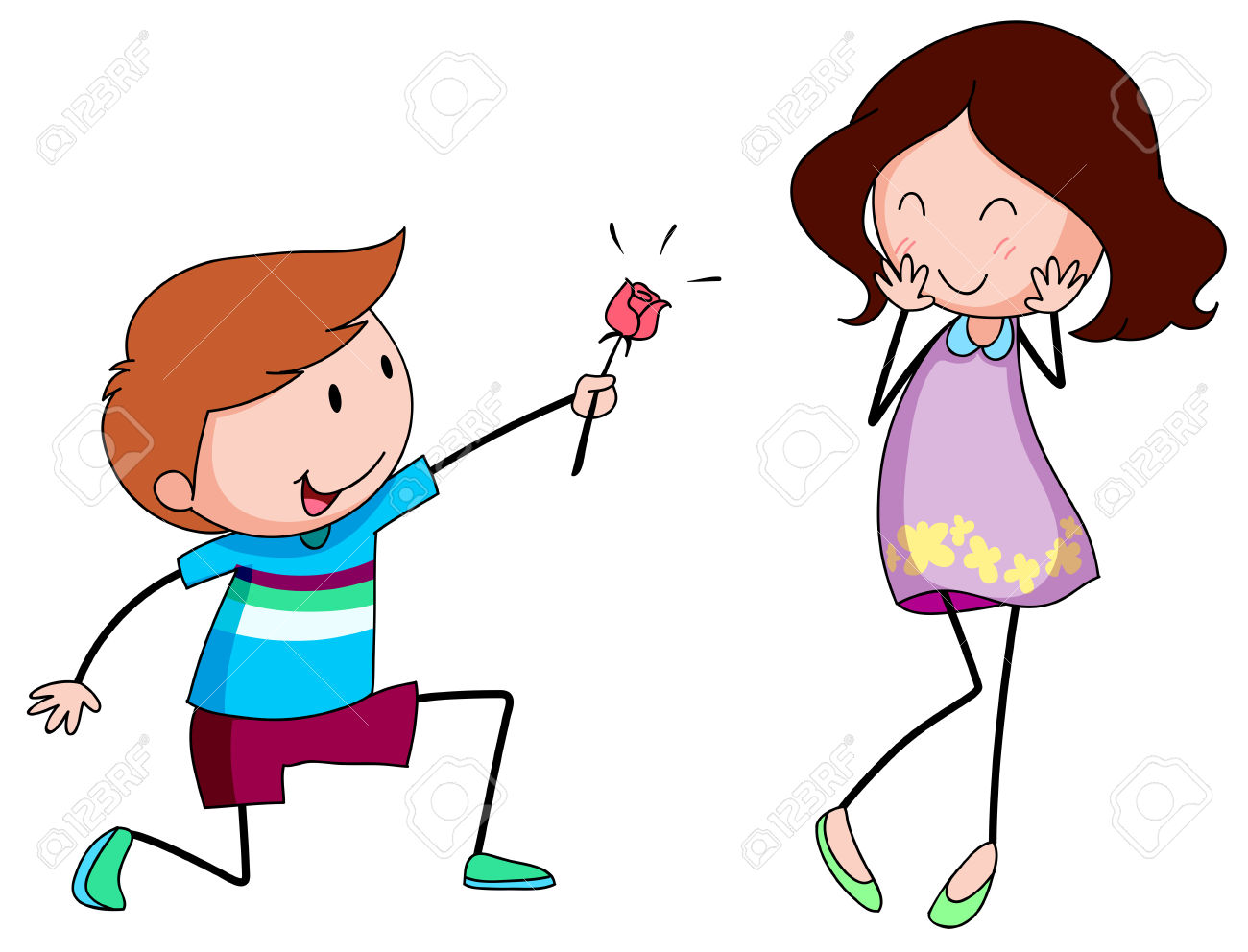 1300x992 Romantic Clipart Girlfriend