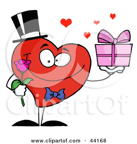 450x470 Romantic Clipart Small Heart