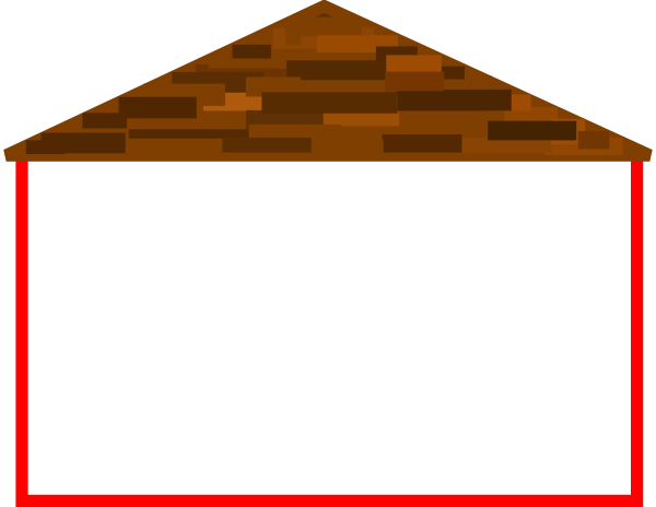 600x464 Clip Art Roofes