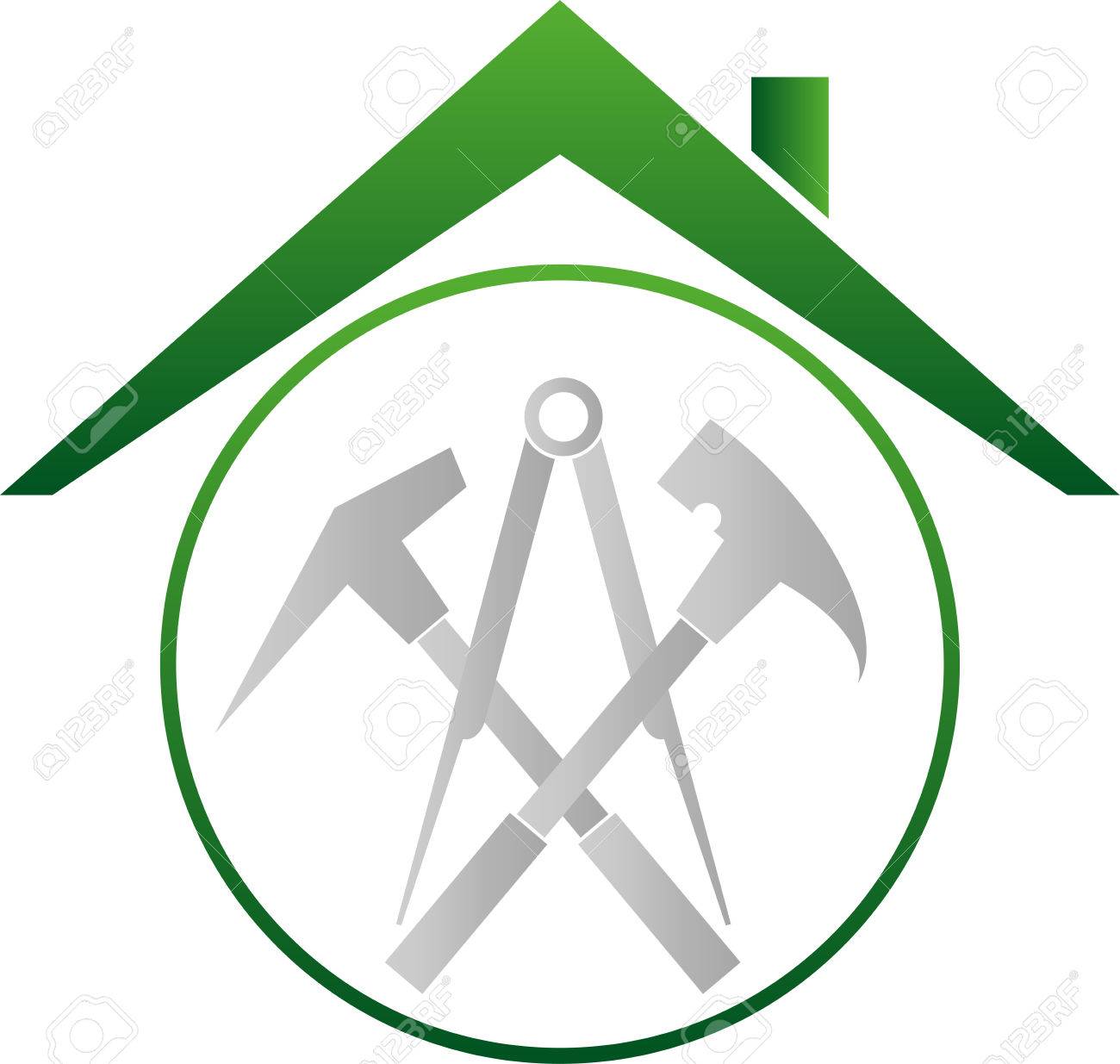 1300x1235 Roof, Tools, Roofers, Roofing Signs Royalty Free Cliparts, Vectors