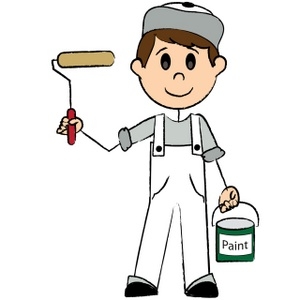 300x300 Roofing Man Clipart