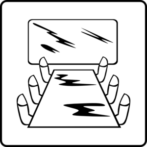 300x300 Hotel Icon Has Meeting Room Clip Art