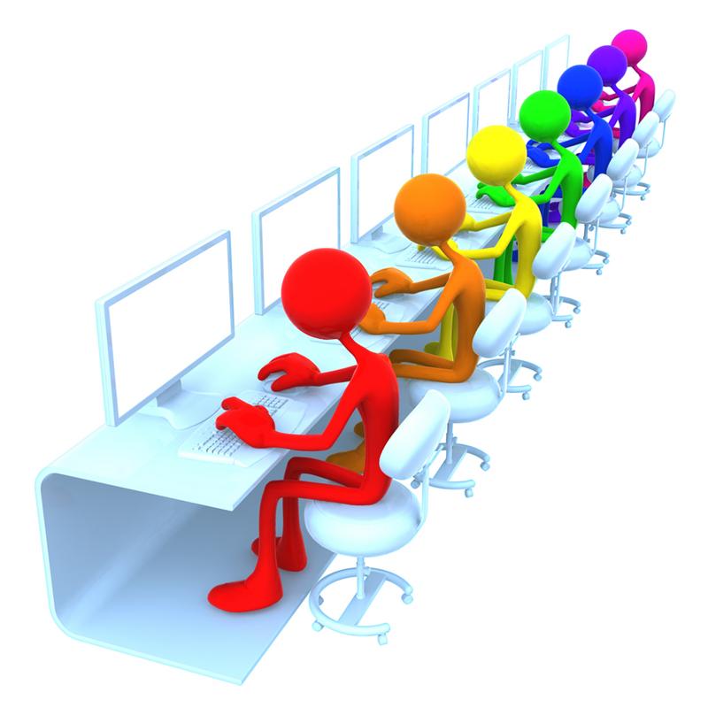 800x800 Library Clipart Computer Room