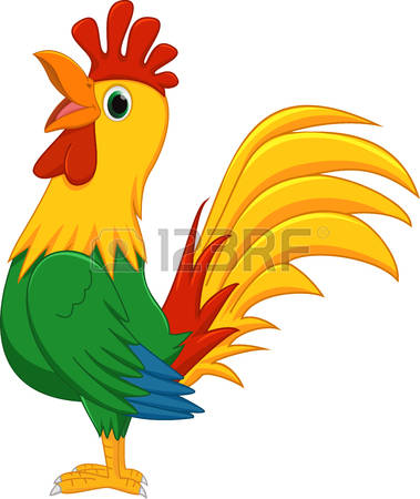 379x450 Funny Clipart Rooster