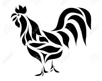 340x270 Rooster Decals Etsy